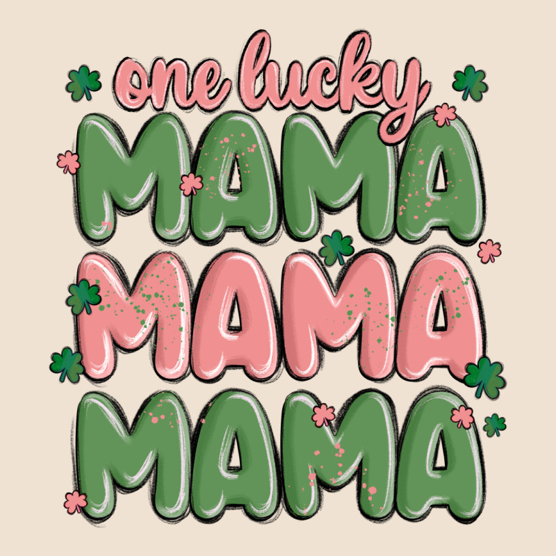 One Lucky Mama Urban Heavy Tee by MaliasSmallBusiness | Teevron