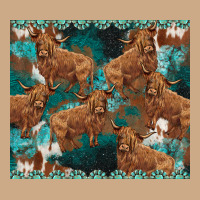 Turquoises Gemstones Cowhide Highlands Cow Vintage Hoodie | Teevron