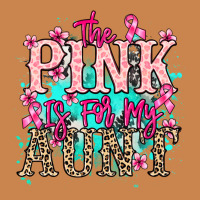 The Pink Is For My Aunt Cancer Awareness Heavyweight Hoodie | Teevron