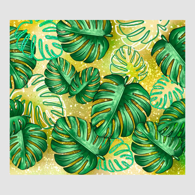 Monstera Leaf Premium Sweatshirt by TumblerDesignByShophia | Teevron