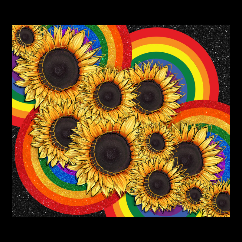 Pride Sunflower Tumbler Urban Hoodie by FaDigitalArtStudio | Teevron