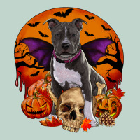 Halloween Pitbull Dog Zipper Hoodie | Teevron