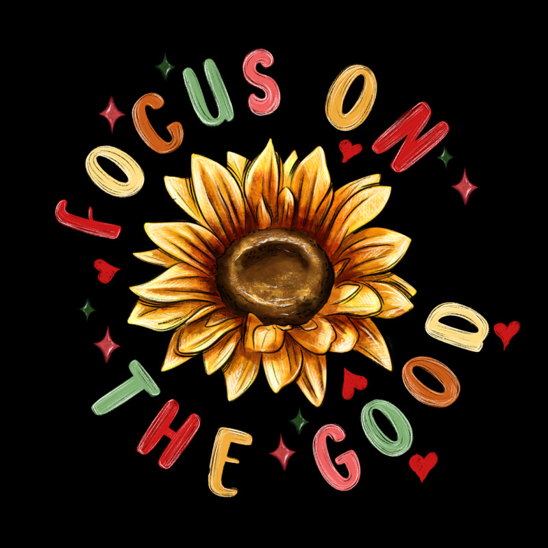 Focus On The Good Long Sleeve Tee by MaliasSmallBusiness | Teevron