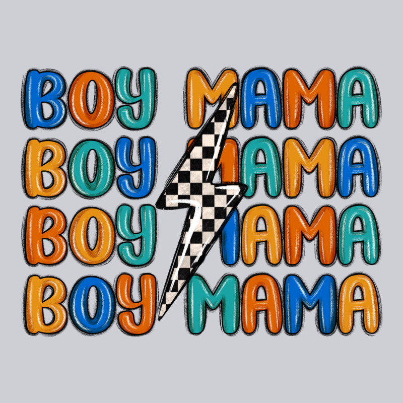 Boy Mama Lightning Bolt Heavyweight Sweatshirt by MaliasSmallBusiness | Teevron