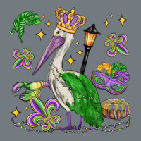 Mardi Gras Pelican Heavyweight Sweatshirt | Teevron