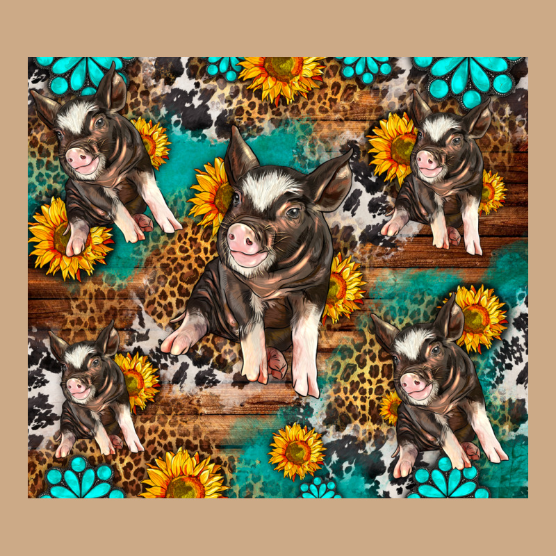 Western Pigs Vintage Hoodie by LillyAllenDesigns | Teevron