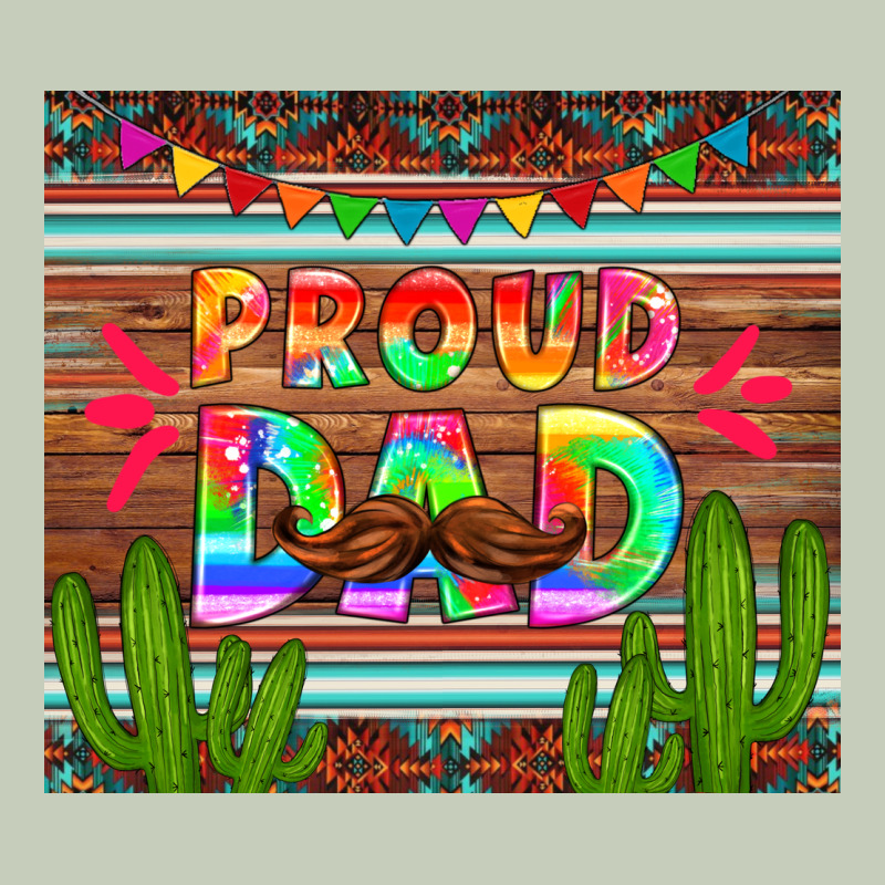 Proud Dad Tumbler Ladies Tee by HRA Design Shop | Teevron