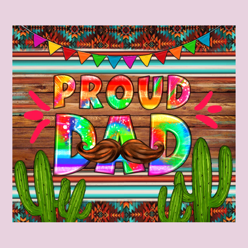 Proud Dad Tumbler Ladies Tee by HRA Design Shop | Teevron