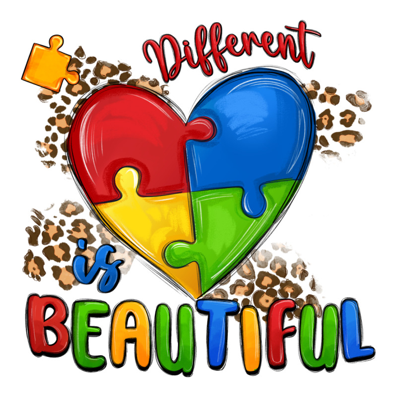 Different Is Beautiful Autism Classic Tee by MaliasSmallBusiness | Teevron