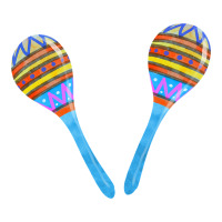 blue maracas | Teevron