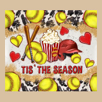 Tis' The Season Softball With Cowhide Tumbler Tbs Heavyweight Hoodie | Teevron