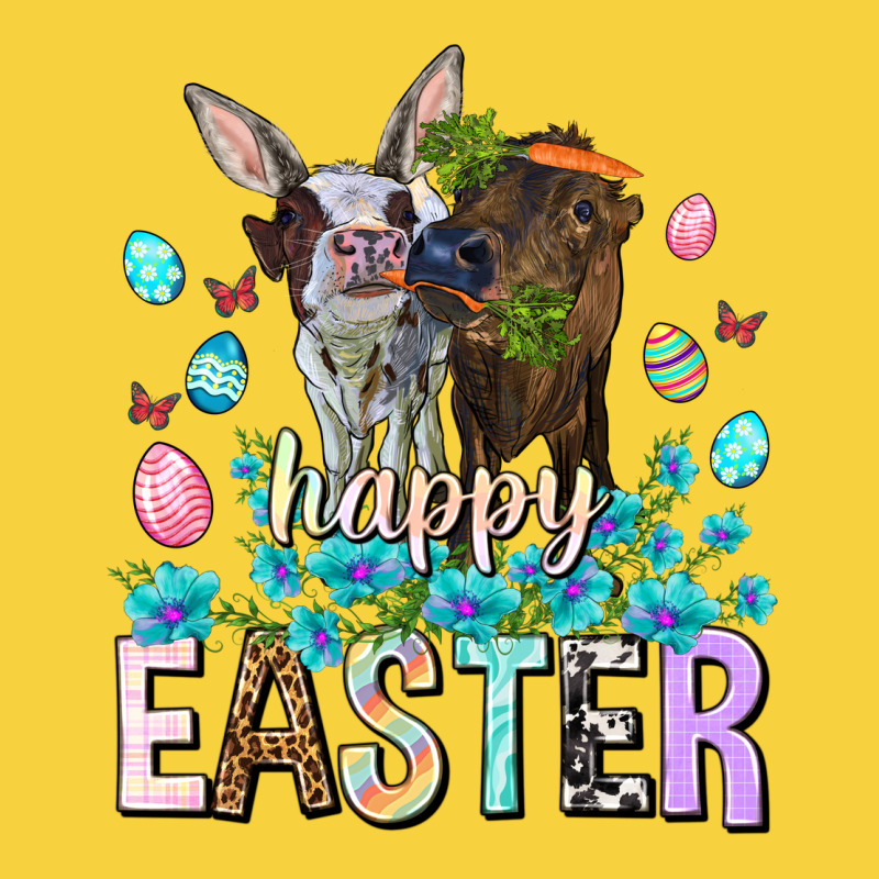 Happy Easter Heifers Easter Day Premium Sweatshirt by HowdyJamesFarm | Teevron