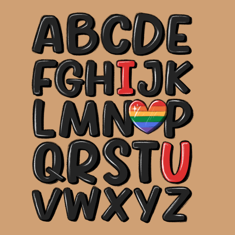 Pride Alphabet Vintage Tee by MaliasSmallBusiness | Teevron