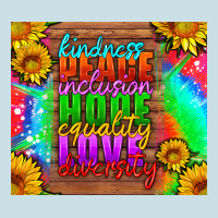 Kindness Peace Inclusion Hope Equality Love Diversity Ladies Tee | Teevron