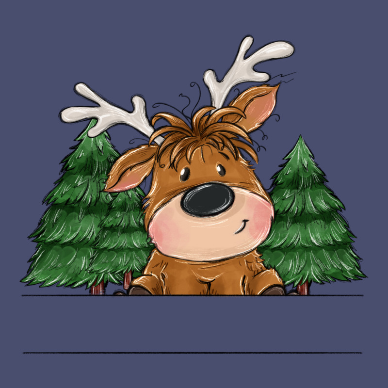 Personalized Christmas Deer Vintage Tee by MaliasSmallBusiness | Teevron
