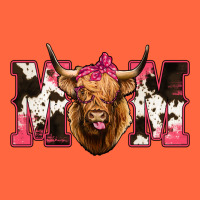 Western Highland Cow Mom Premium Hoodie | Teevron