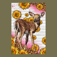 Western Cute Baby Deer Fawn Vintage Hoodie | Teevron