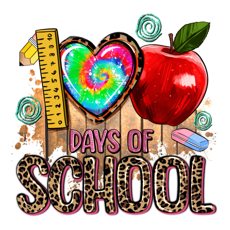 100 Days Of School Premium Tee by AdoDesignShop | Teevron