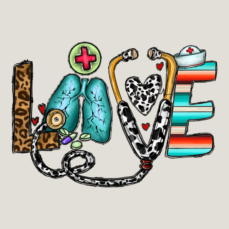 Love Nurse Heavy Core Tee by CowhideDigitalArt | Teevron