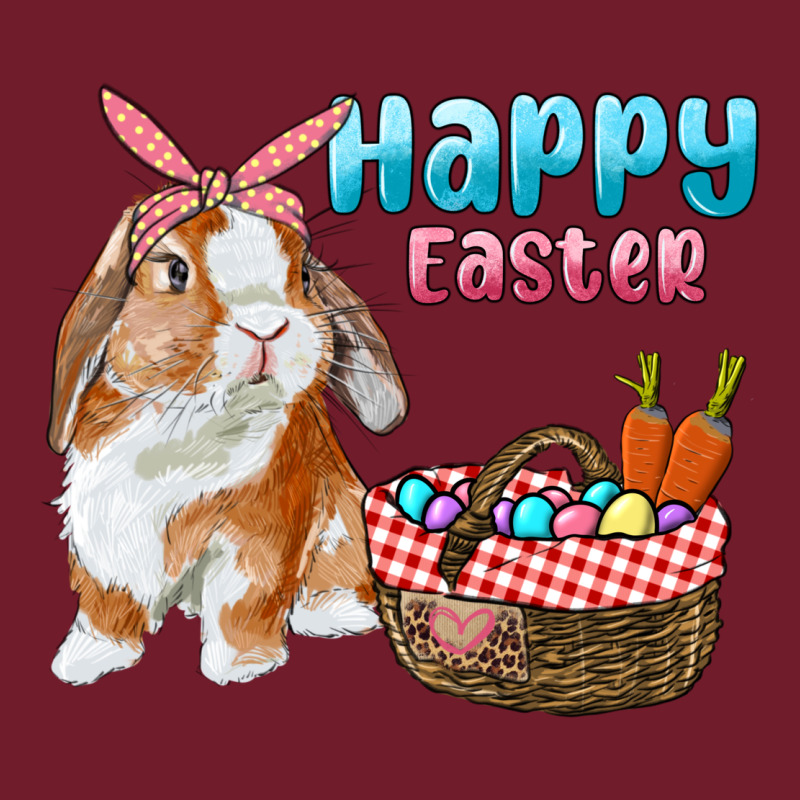 Happy Easter Bunny And Egg Basket Zipper Hoodie by RanaPortraitStore | Teevron