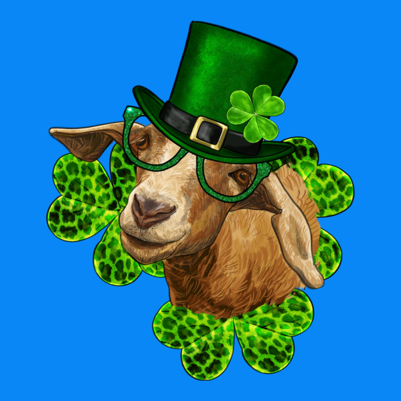 St. Patrick's Day Goat Clovers And Leprechaun Hat Zipper Hoodie by RanaPortraitStore | Teevron