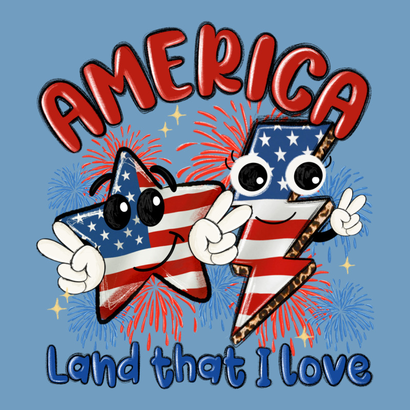 America Land That I Love Urban Heavy Tee by MaliasSmallBusiness | Teevron