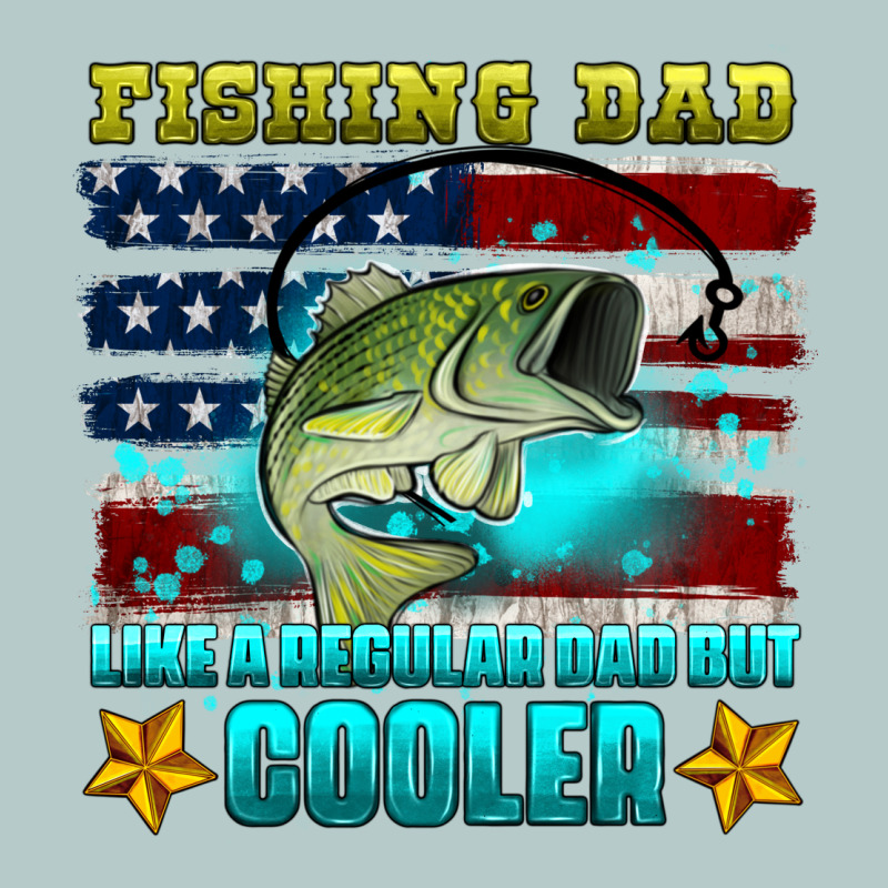 Fishing Dad Like A Regular Dad But Cooler Heavy Core Tee by HRA Design Shop | Teevron
