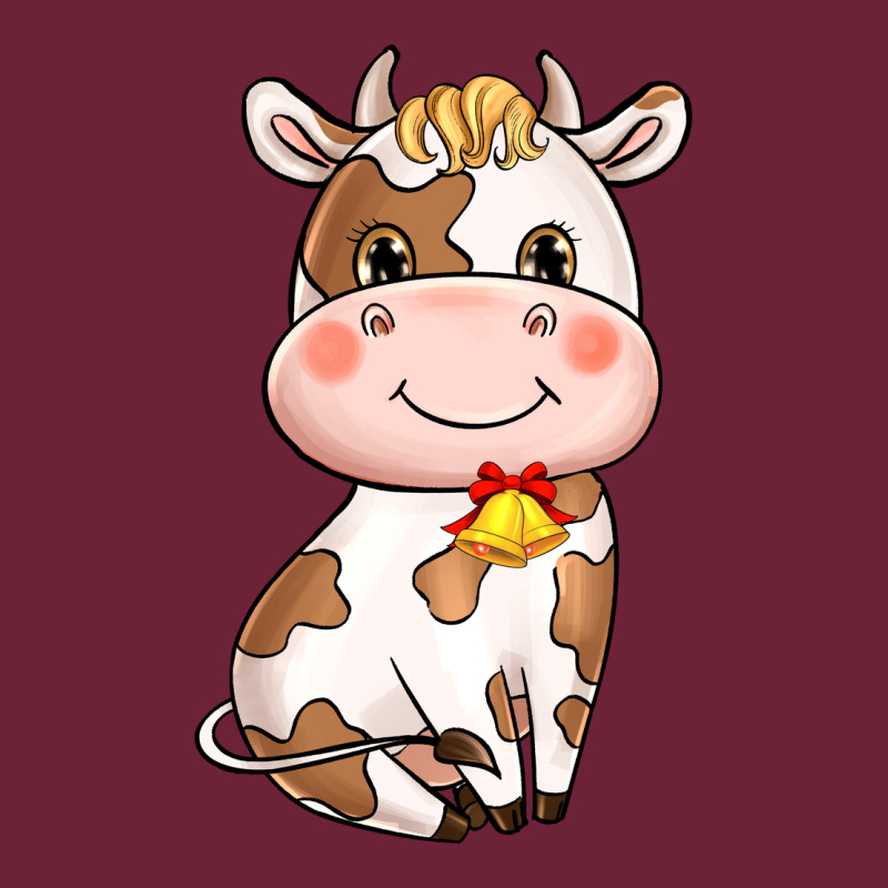 Cartoon Cow Long Sleeve Tee by NancyCooperArtShop | Teevron