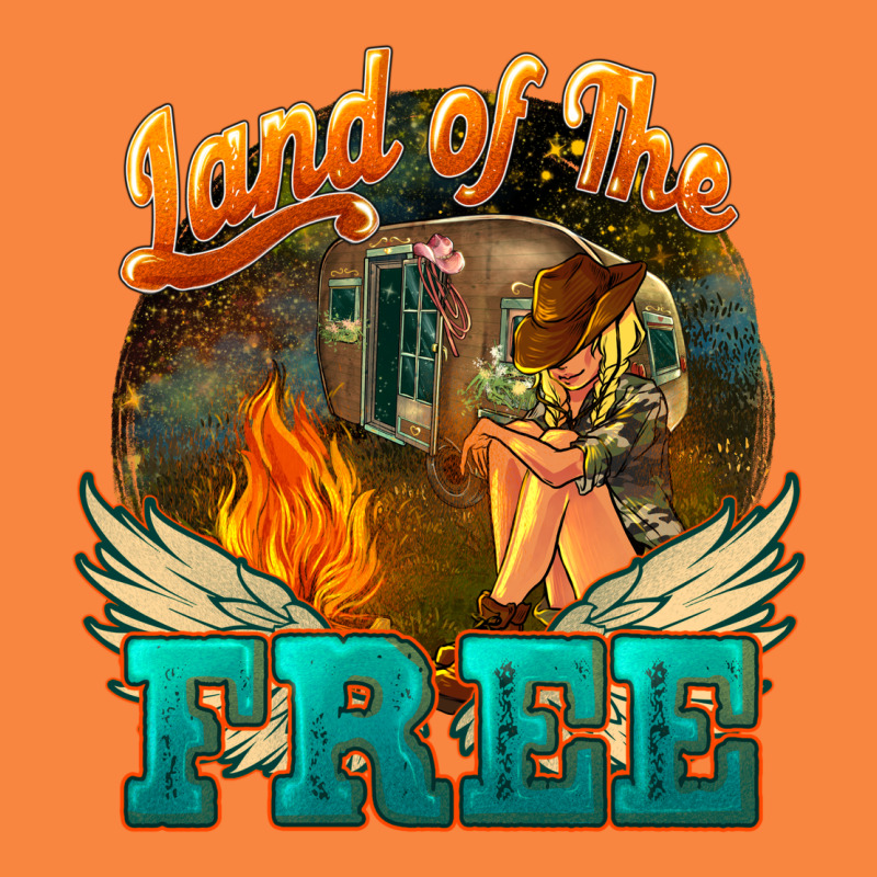 Land Of The Free 4th Of July Premium Sweatshirt by HowdyJamesFarm | Teevron