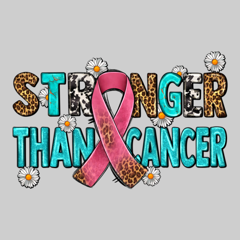 Stronger Than Cancer With Cancer Ribbon Premium Tee by AdoDesignShop | Teevron