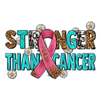 stronger than cancer with cancer ribbon | Teevron