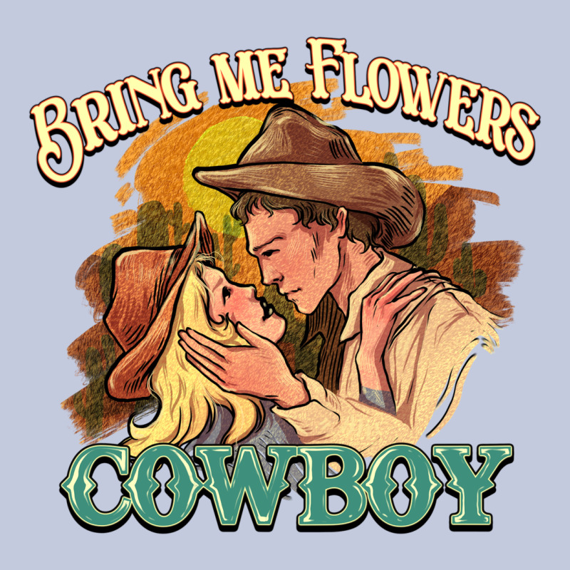 Bring Me Flowers Cowboy Long Sleeve Tee by NancyCooperArtShop | Teevron