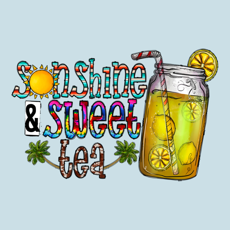 Sunshine & Sweet Tea Ladies Tee by CowhideDigitalArt | Teevron