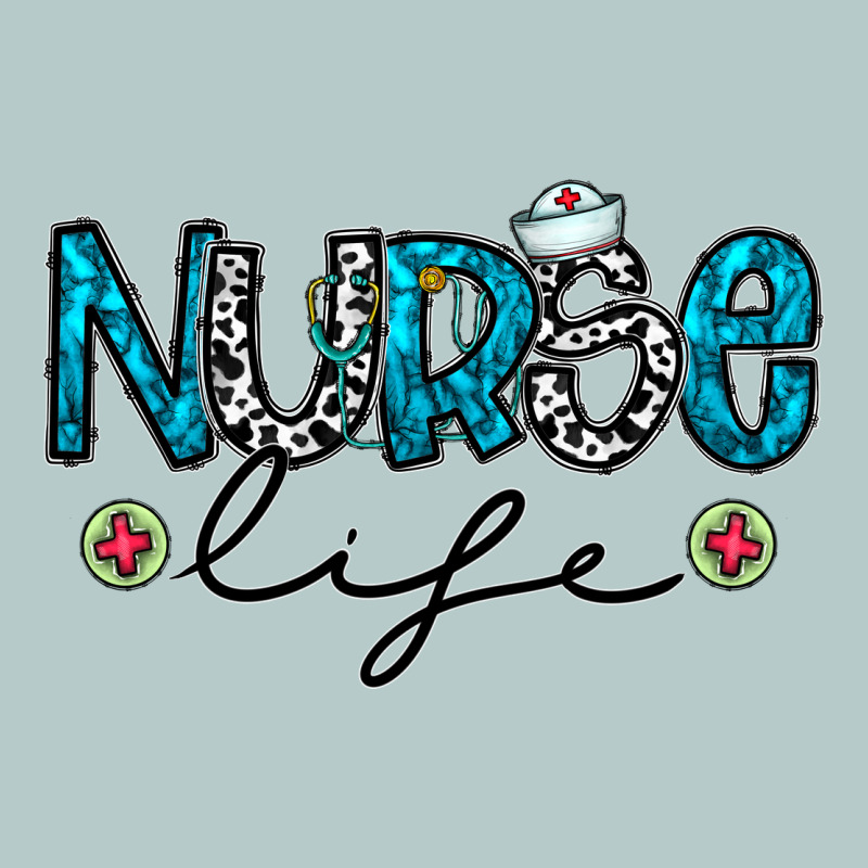 Nurse Life Heavy Core Tee by CowhideDigitalArt | Teevron