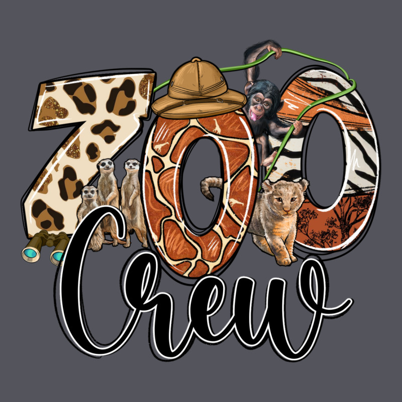 Zoo Crew Safari Animals Vintage Hoodie by RanaPortraitStore | Teevron