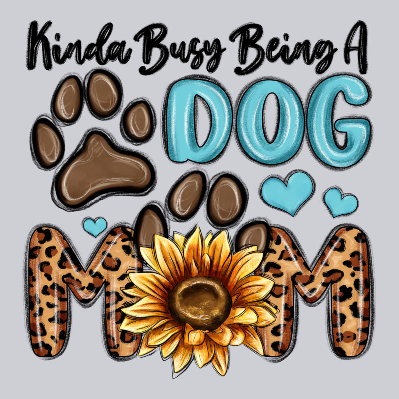 Kinda Busy Being A Dog Mom Heavyweight Sweatshirt by MaliasSmallBusiness | Teevron