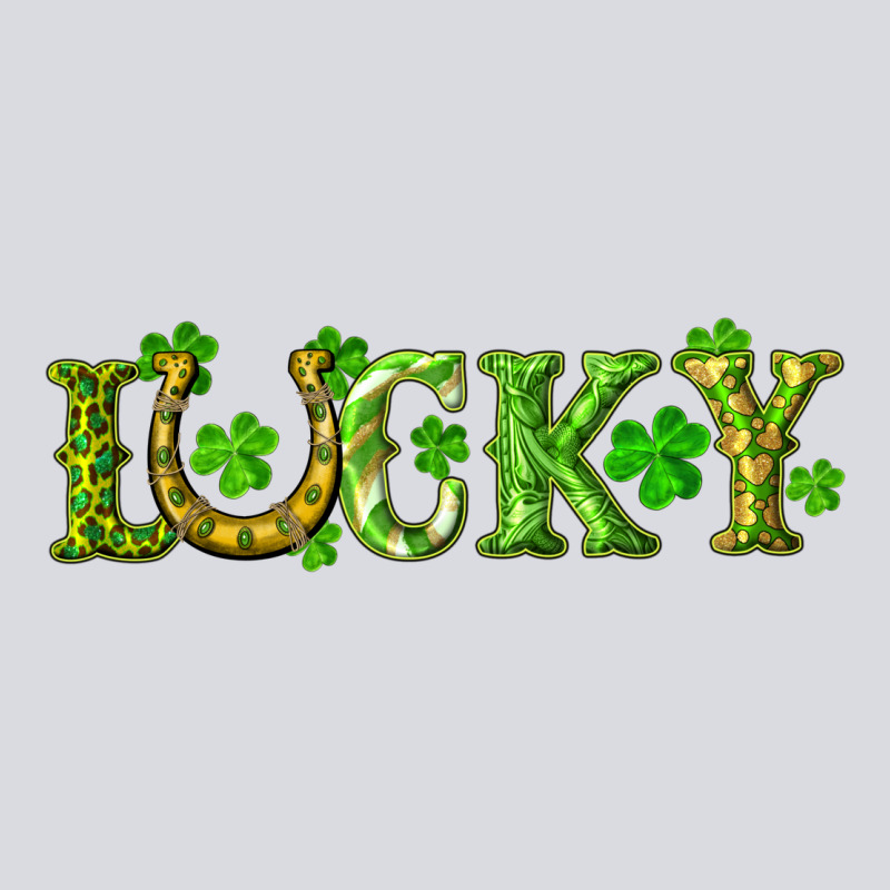 St. Patrick's Day Lucky With Clovers And Horseshoe Zipper Hoodie by RanaPortraitStore | Teevron