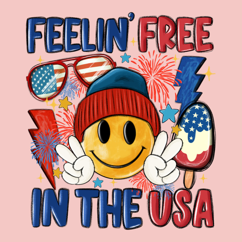 Feelin Free In The Usa Urban Heavy Tee by MaliasSmallBusiness | Teevron