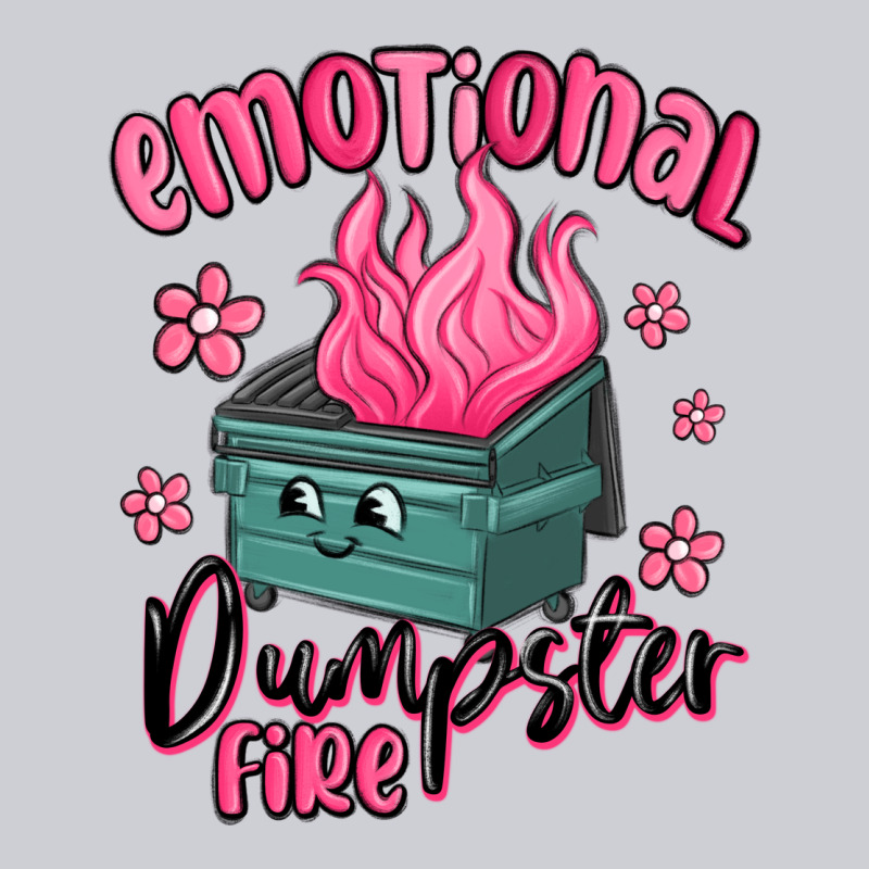 Emotional Dumpster Fire Heavyweight Sweatshirt by MaliasSmallBusiness | Teevron