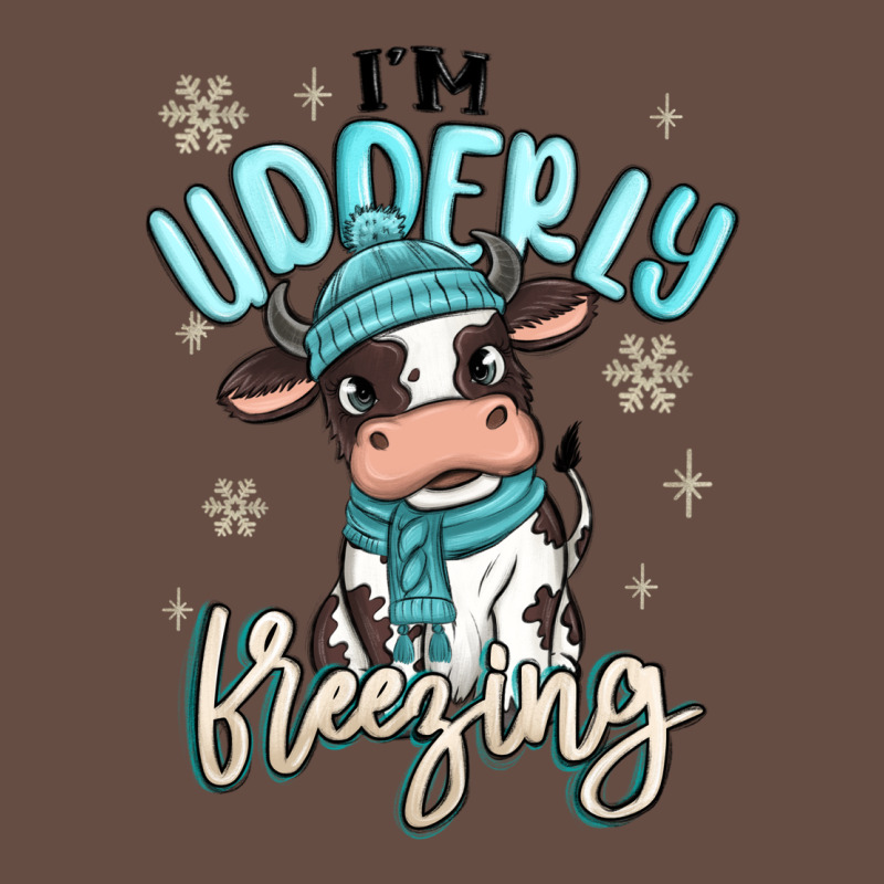 I'm Udderly Freezing Baby Cow Long Sleeve Tee by MaliasSmallBusiness | Teevron