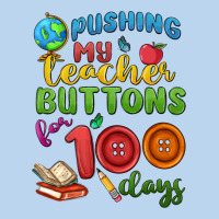 Pushing My Teacher Buttons For 100 Days Classic Tee | Teevron