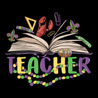 Teacher Mardi Gras Heavyweight Sweatshirt | Teevron