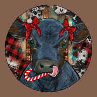 Black Angus Calf Christmas Zipper Hoodie | Teevron
