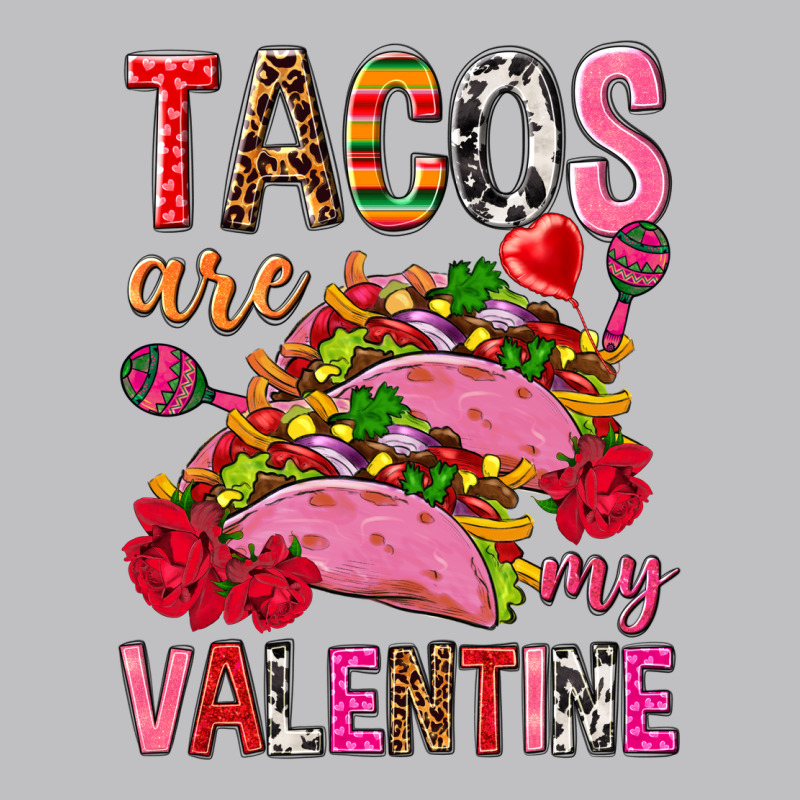 Tacos Are My Valentine Long Sleeve Tee by NancyCooperArtShop | Teevron