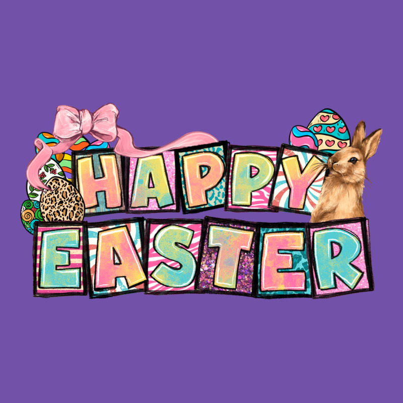 Happy Easter Plate Letters Easter Day Premium Sweatshirt by HowdyJamesFarm | Teevron