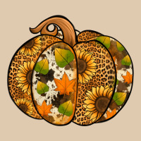 Leopard Cowhide Sunflower Pumpkin Heavyweight Sweatshirt | Teevron