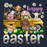 Happy Easter Truck With Farm Animals Easter Day Premium Sweatshirt | Teevron