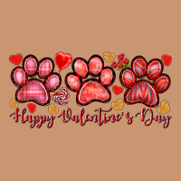 Happy Valentine's Day Paws Valentine's Day Heavyweight Hoodie | Teevron