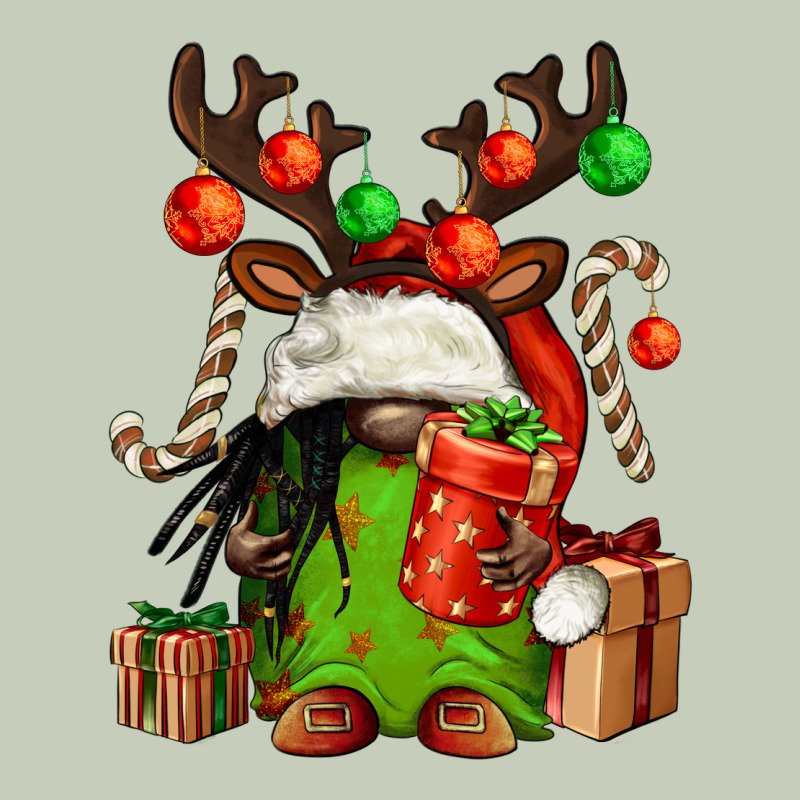 Christmas Afro Gnomes Ladies Tee by FaDigitalArtStudio | Teevron