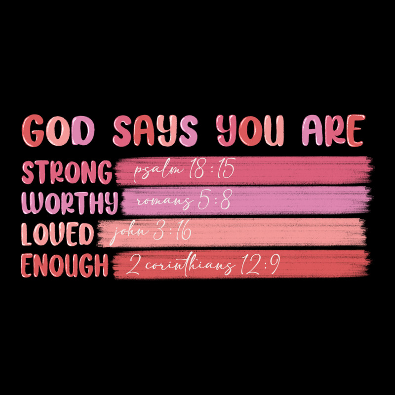 God Says You Are Heavyweight Sweatshirt by MaliasSmallBusiness | Teevron